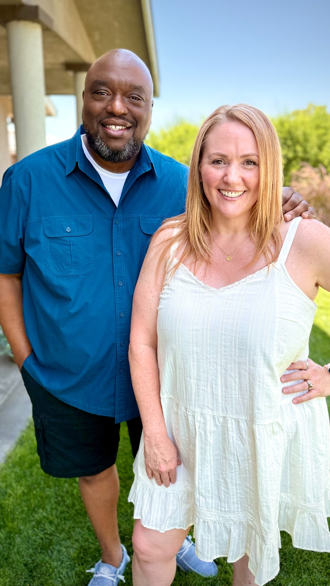 Rich and DeAnna Millentree smiling together outdoors